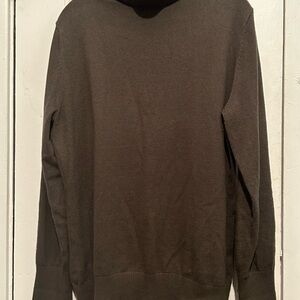 L.L. Bean Olive Green Turtle Neck Long Sleeve Mens Size L